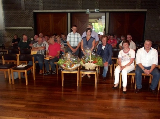 Succesvolle infoavond met de landbouwers.